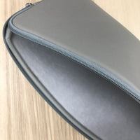 Custom laptop case grey