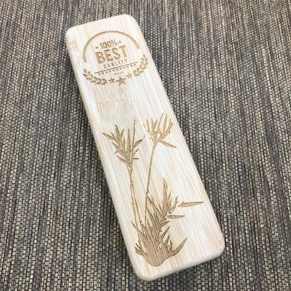 Custom Bamboo Ball Pen Printing 40