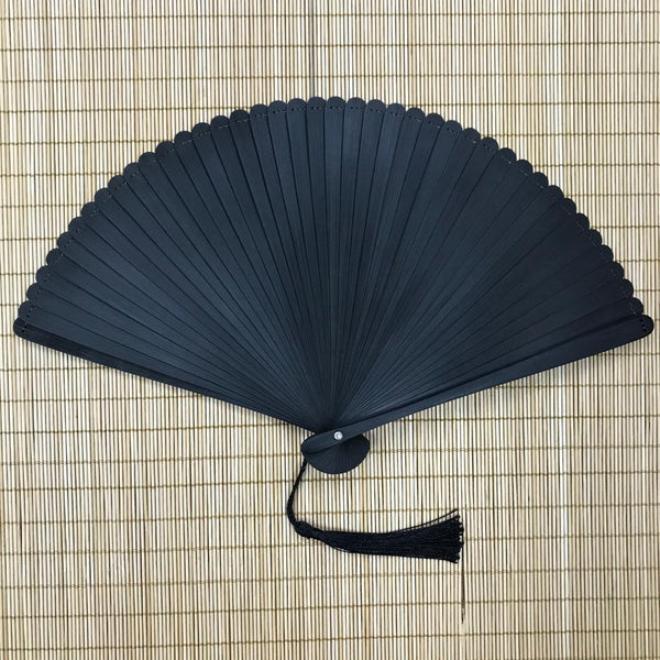 Custom Bamboo fan printing 02