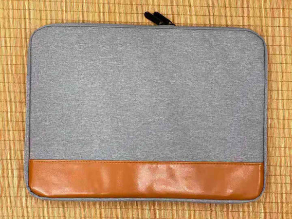 Custom laptop case 15 inch grey