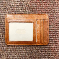 Custom Genuine Leather Card holder 13