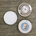 Custom Wood Fridge Magnet 01