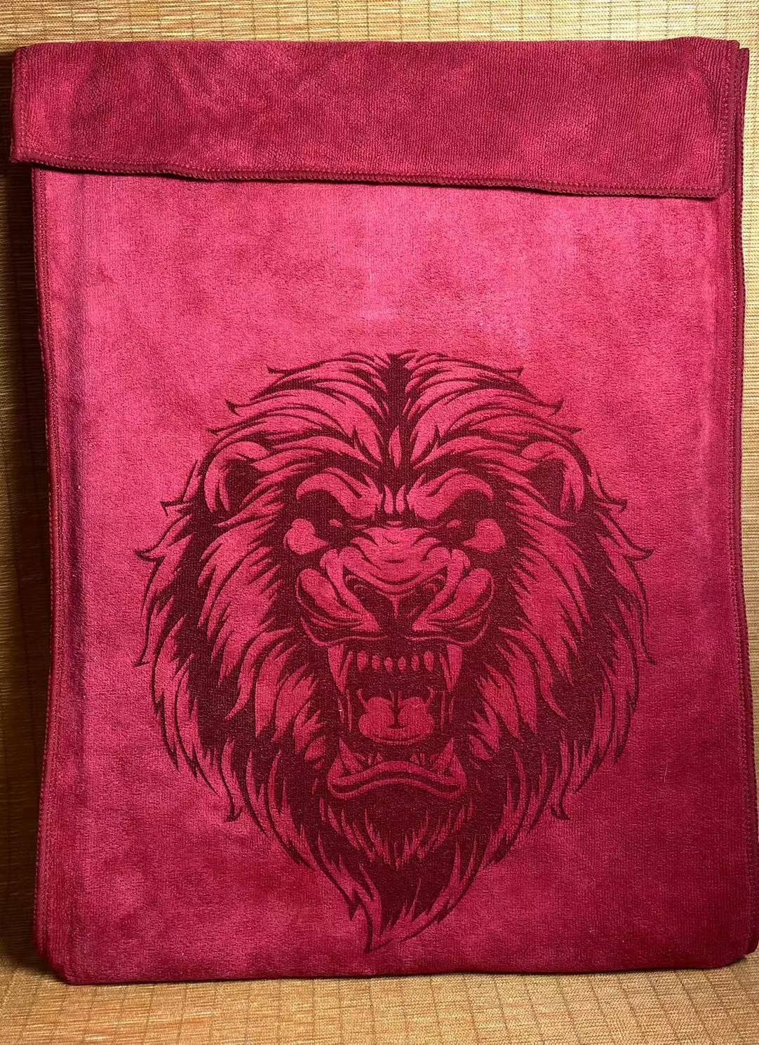 Range of custom printed corporate towels with various Singapore business logos