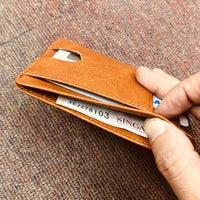 Custom Genuine Leather Card holder 13