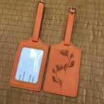 Custom PU Luggage Tag 34a