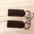 Custom Genuine Leather keychain 01