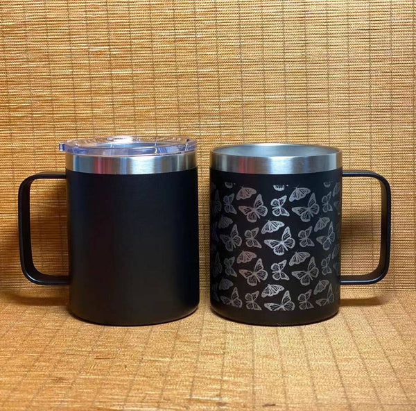 Custom Stainless Steel Coffee Mugs 01(12 Oz)