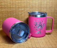Custom Stainless Steel Coffee Mugs 03(12 Oz)