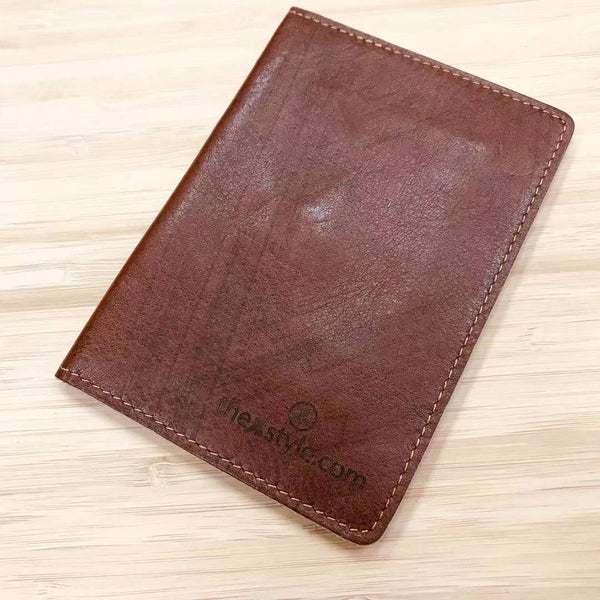 Custom Genuine Leather Passport holder 01