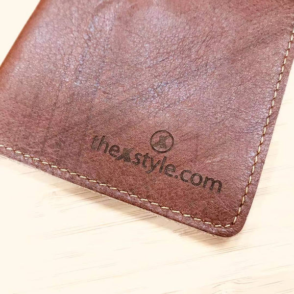 Custom Genuine Leather Passport holder 01