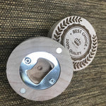 Custom Wood Fridge Magnet 01