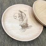 custom solid wood tray 01A(20x20cm)