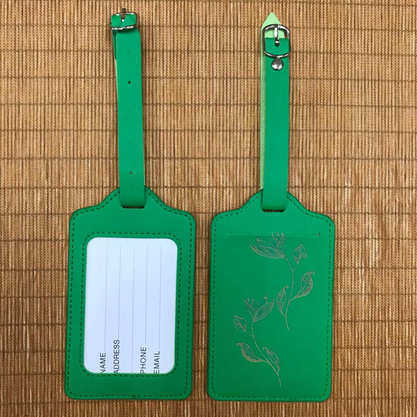 Custom PU Luggage Tag 35a