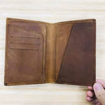 Custom Genuine Leather Passport holder 03