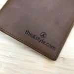 Custom Genuine Leather Passport holder 03