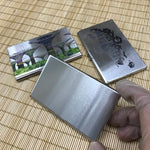Custom Stainless Steel Name Card Holder 06