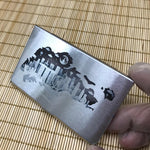 Custom Stainless Steel Name Card Holder 06