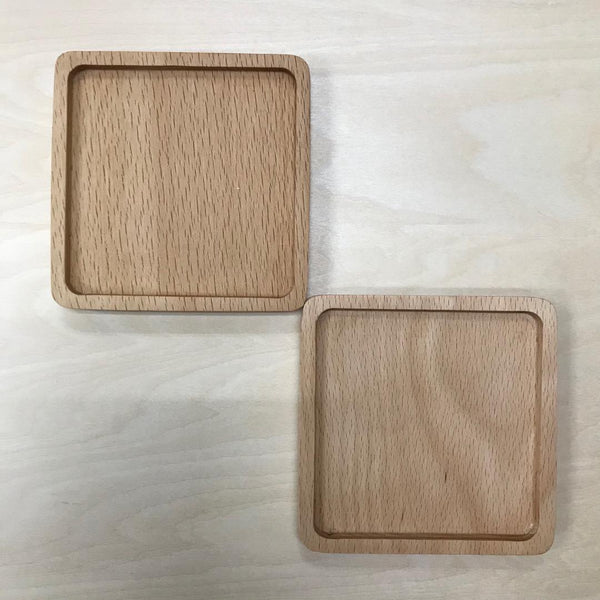 Custom Solid Wood Coaster Printing 31