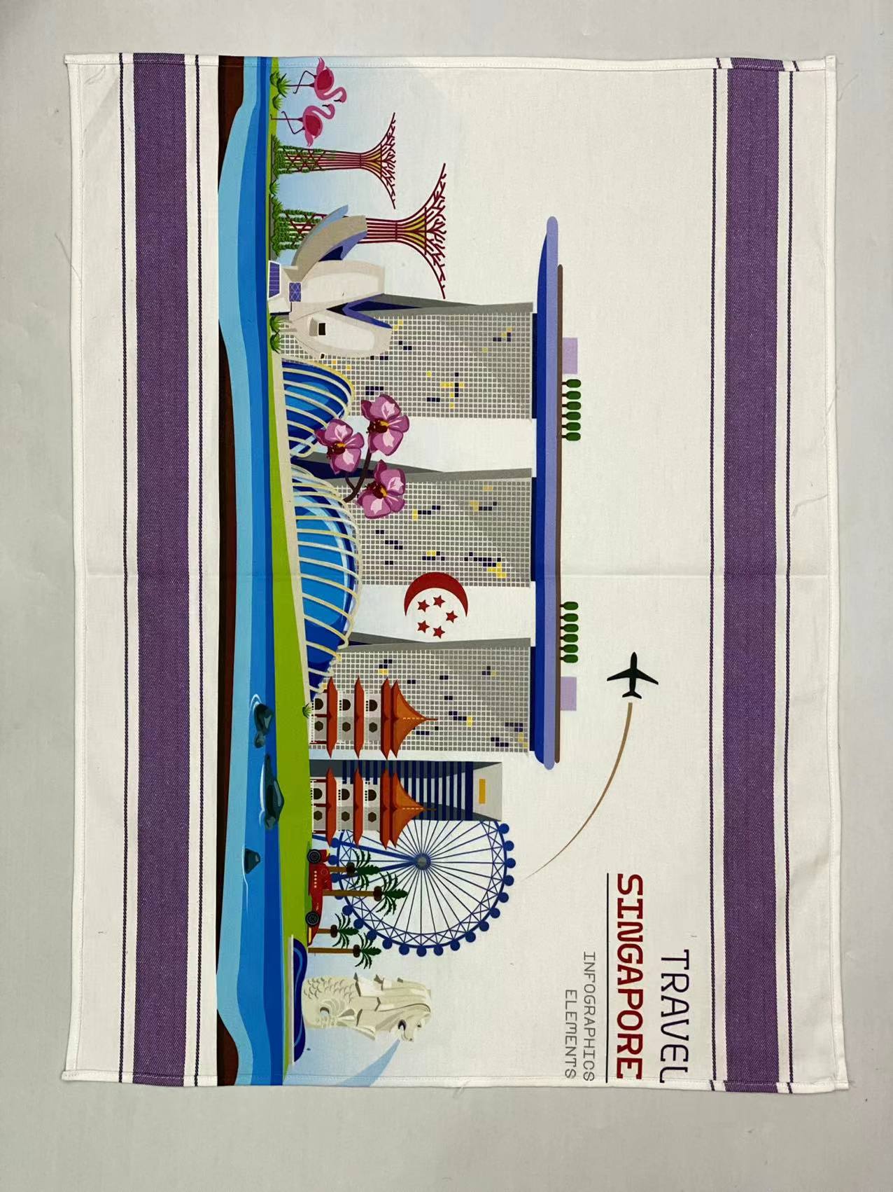 Branded Gym Towel with Corporate Logo – Singapore Wellness Gifting