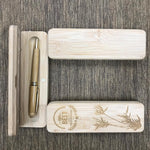 Custom Bamboo Ball Pen Printing 40