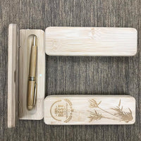 Custom Bamboo Ball Pen Printing 40