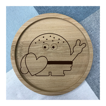 Custom Bamboo Coaster Printing 16