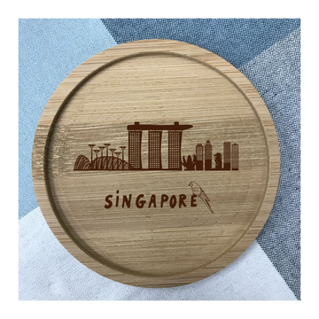 Custom Bamboo Coaster Printing 16