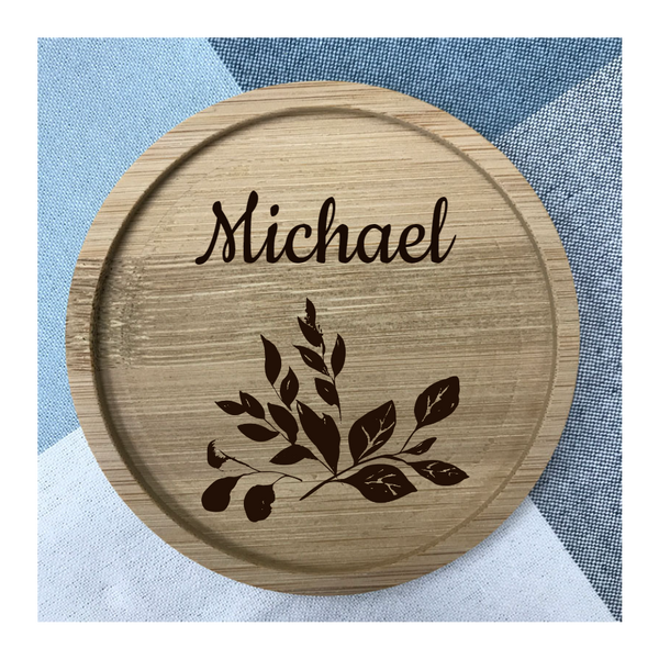Custom Bamboo Coaster Printing 16