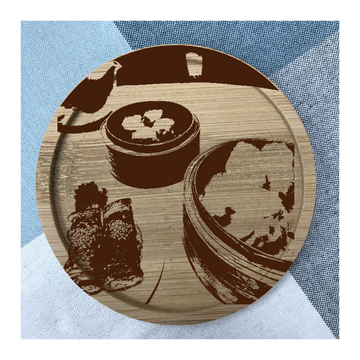 Custom Bamboo Coaster Printing 16