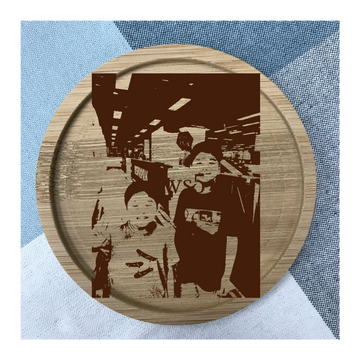 Custom Bamboo Coaster Printing 16