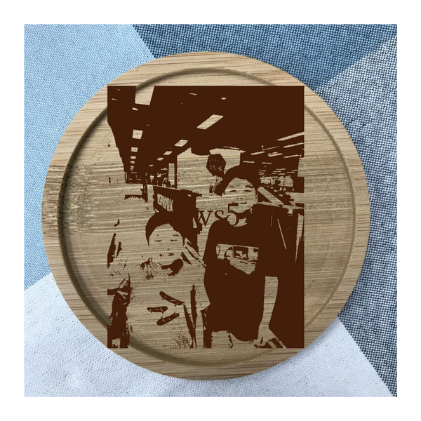 Custom Bamboo Coaster Printing 16