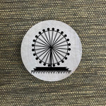Custom Wood Fridge Magnet 01