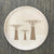 custom solid wood tray 01A(20x20cm)