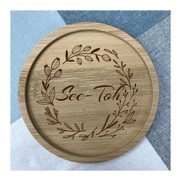 Custom Bamboo Coaster Printing 16