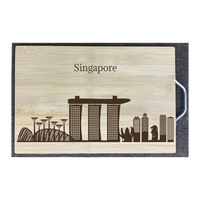 Custom bamboo Chop board Printing