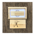 Custom Bamboo thumb drive set 01