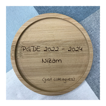 Custom Bamboo Coaster Printing 16