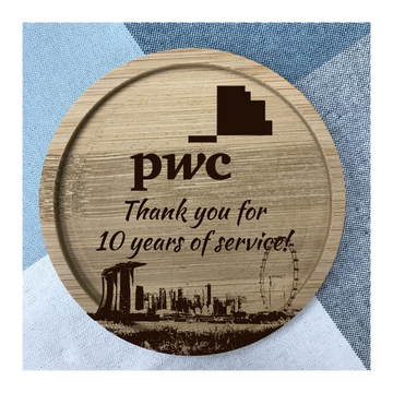 Custom Bamboo Coaster Printing 16