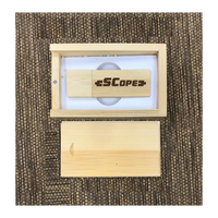 Custom Bamboo thumb drive set 01