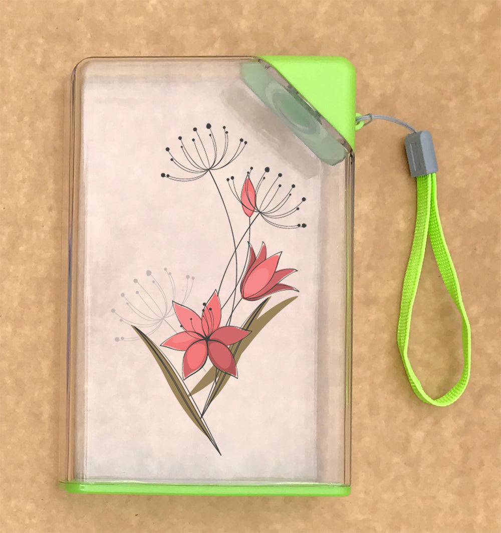 Multiple custom water bottles in different colors with various corporate logo designs