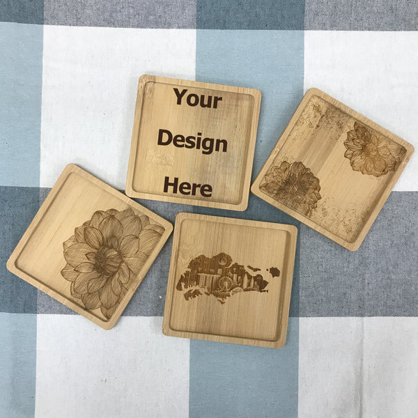 Custom Bamboo Coaster Printing 15
