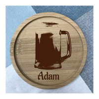 Custom Bamboo Coaster Printing 16