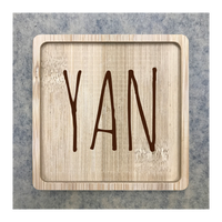 Custom Bamboo Coaster Printing 15