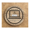 Custom Bamboo Coaster Printing 09