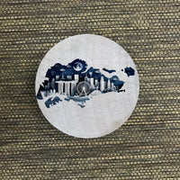 Custom Wood Fridge Magnet 01