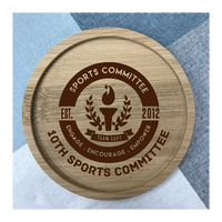 Custom Bamboo Coaster Printing 16