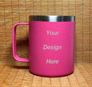 Custom Stainless Steel Coffee Mugs 03(12 Oz)