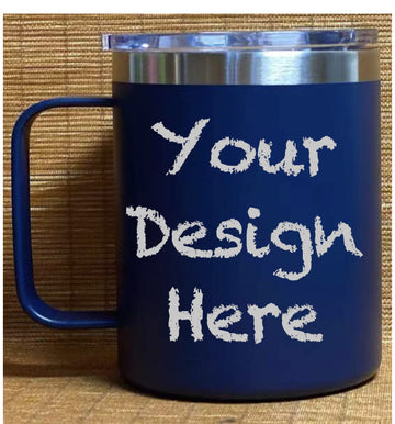 Custom Stainless Steel Coffee Mugs 05(12 Oz)