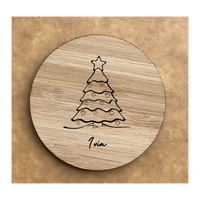 Custom Bamboo Coaster Printing 09