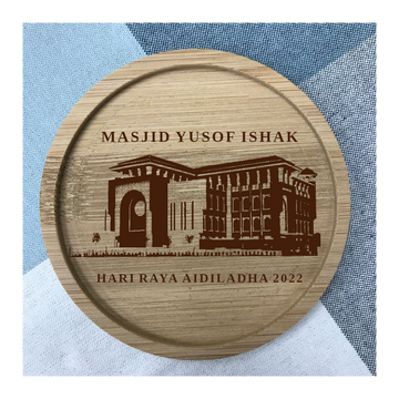Custom Bamboo Coaster Printing 16